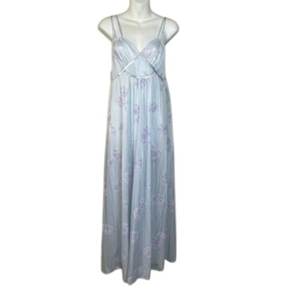 Tom Bezduda Barad &‎ Co Cottagecore Vtg Deadstock Nightgown Slip Dress Floral S